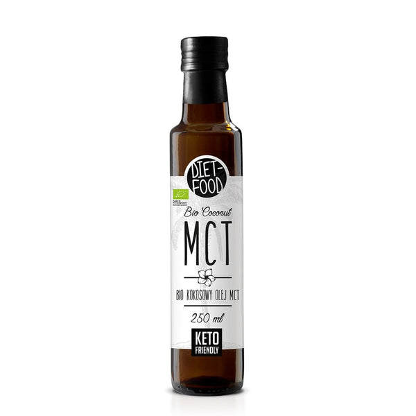  Ulei de cocos MCT Bio 250ml, DIET FOOD