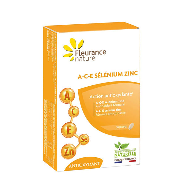  A-C-E SELENIUM ZINC Supliment alimentar 30 comprimate, Fleurance Nature