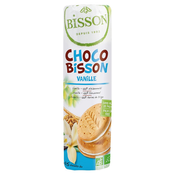  CHOCO BISSON cu crema de vanilie 300g, BIO