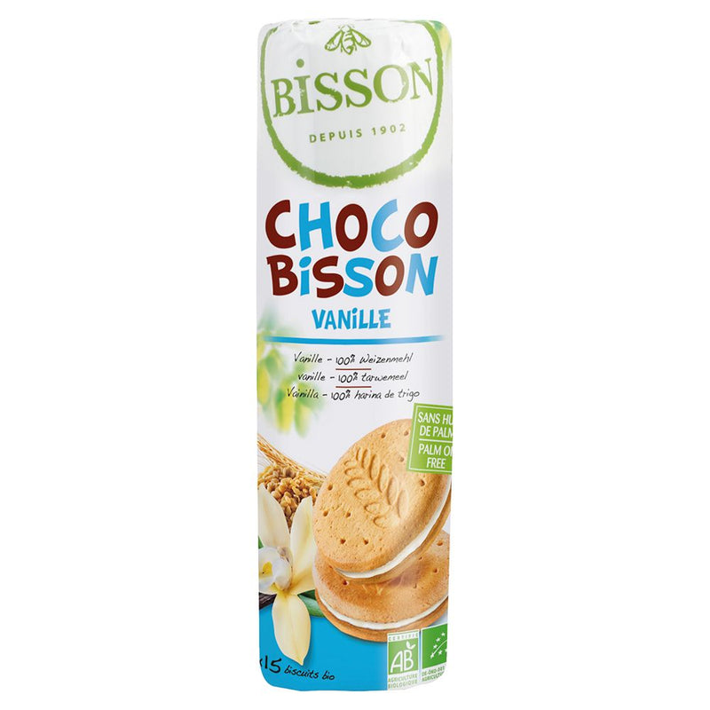 CHOCO BISSON cu crema de vanilie 300g, BIO 1