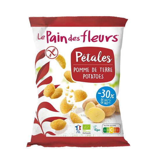 Crousty - Pufuleti cu cartofi - fara gluten 75g, BIO, Le pain des Fleurs