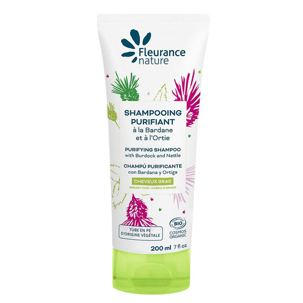  Șampon purifiant cu brusture 200ml, BIO, Fleurance Nature