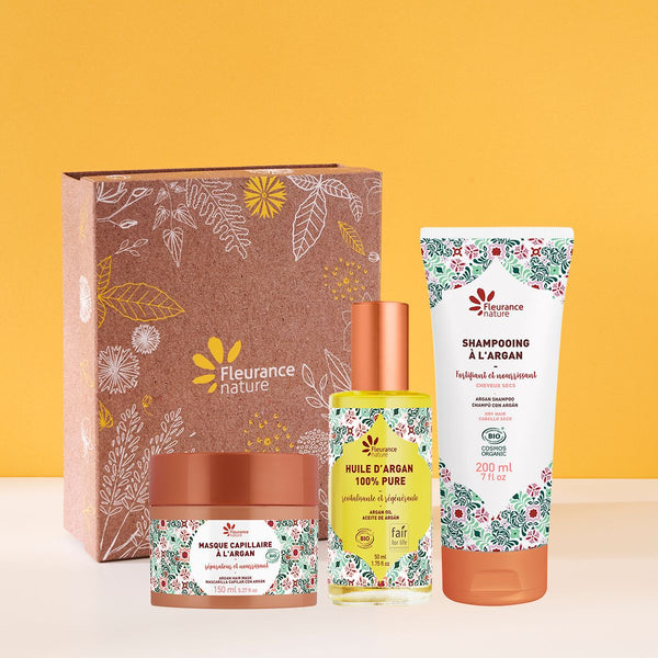  Set cadou  - Argan Capillaire , Bio,Fleurance Nature