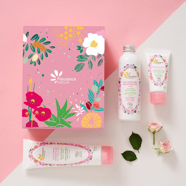  Set cadou - Rose, Bio,Fleurance Nature