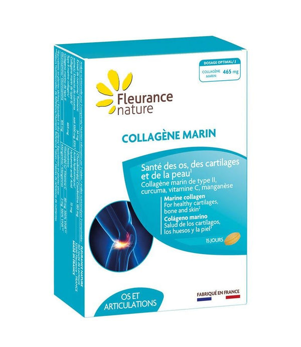  Colagen marin - Supliment alimentar 30 comprimate,  Fleurance Nature