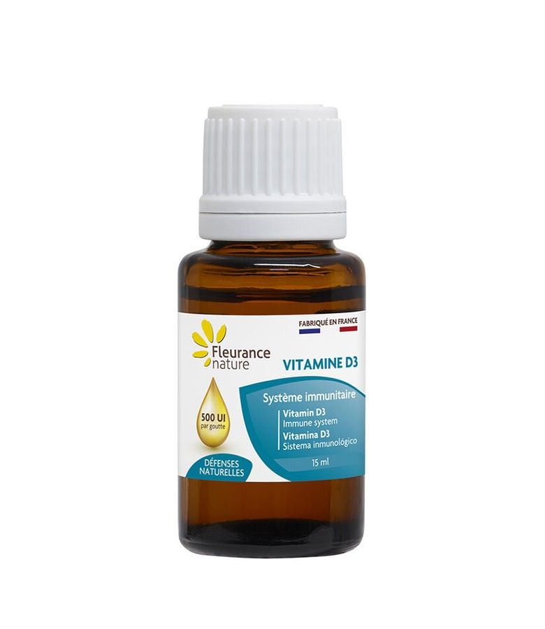 VITAMINA D3 naturală - picaturi 15ml, Fleurance Nature 1