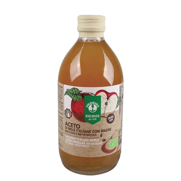  Oțet de mere natural, nefiltrat, Bio, 500ml,  Probios