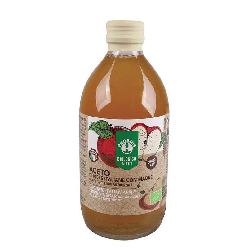 Oțet de mere natural, nefiltrat, Bio, 500ml,  Probios 1