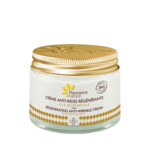  GELÉE ROYALE Cremă antirid regenerantă cu lăptișor de matcă 50ml, BIO,  Fleurance Nature