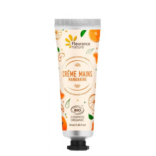  Cremă de mâini cu mandarine 30ml, BIO, Fleurance Nature