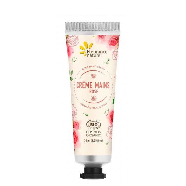  Cremă de mâini cu trandafiri 30ml, BIO, Fleurance Nature