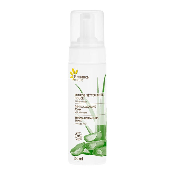  ALOE VERA Mousse de curățare delicat cu aloe vera 150ml, BIO,  Fleurance Nature