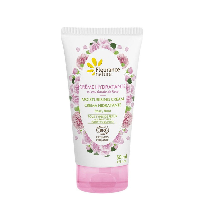 ROSE Cremă hidratantă cu trandafiri 50ml, BIO, Fleurance Nature 1