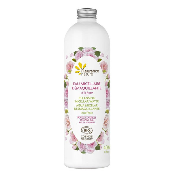  Apă micelară cu apă florală de trandafiri de Damasc 400ml, BIO, Fleurance Nature