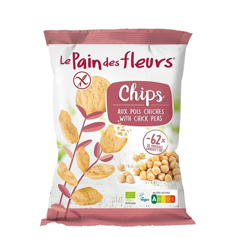 Chipsuri de năut fără gluten 50g, BIO, Le Pain des Fleurs 1