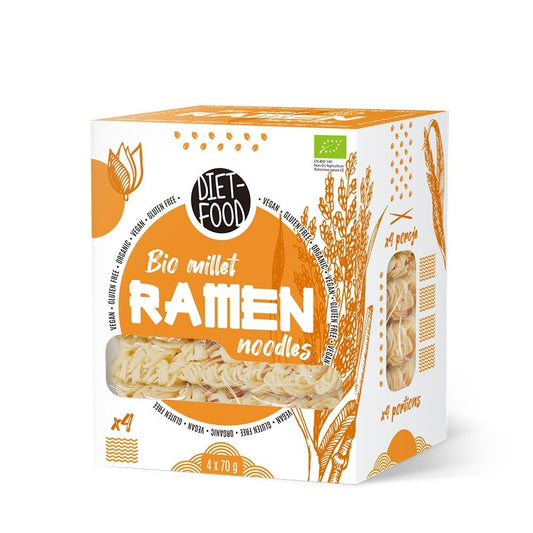 Paste Ramen Bio 100% mei 280g, DIET FOOD