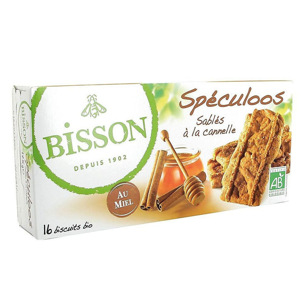  SPECULOOS - fursecuri cu miere si scortisoara 175g, BIO, BISSON