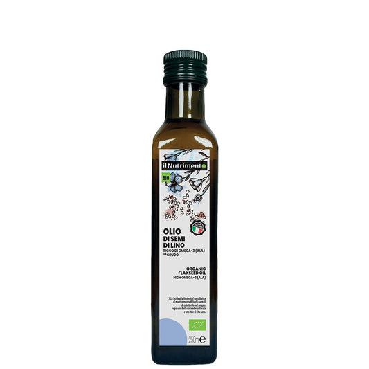 Ulei bio din seminte de in presat la rece 250ml, BIO, Probios