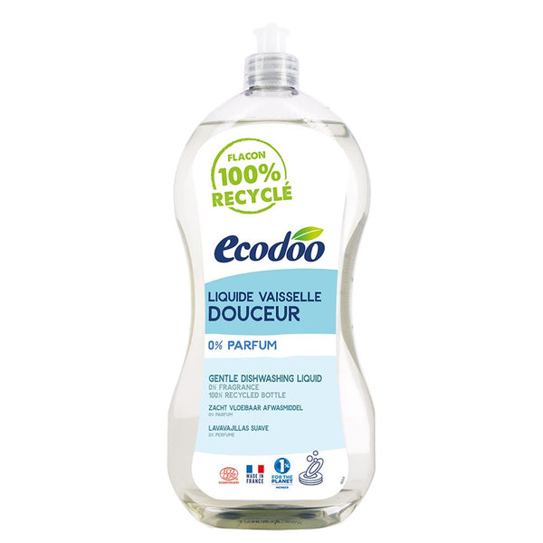  Detergent bio vase fără parfum 1L, ECODOO