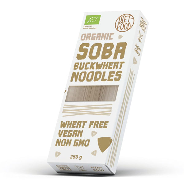  Paste Taitei Soba Bio 100% hrisca 250g,  Diet Food