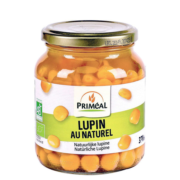  Boabe de lupin bio natur 370ml,  Priméal