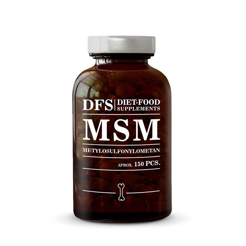 MSM - 150 tablete x 750mg - 112.5g, DIET FOOD 1