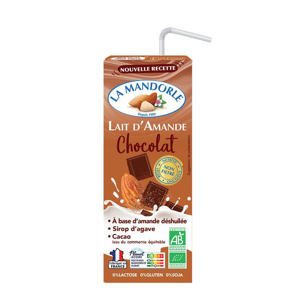  Bautura vegetala de migdale cu ciocolata 200ml, BIO, La Mandorle