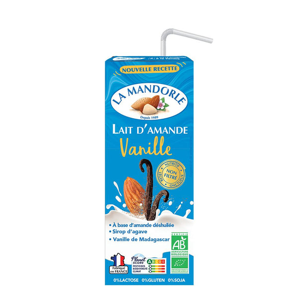  Bautura vegetala de migdale cu vanilie 200ml, BIO,  La Mandorle