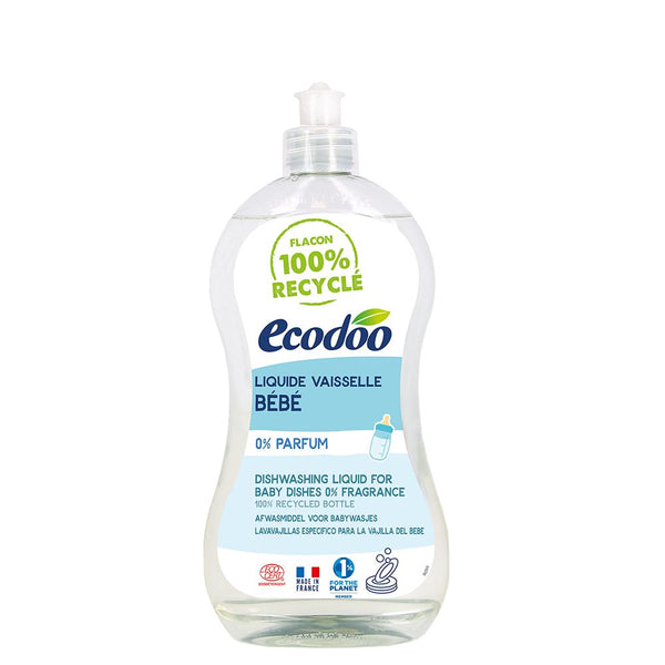  Detergent hipoalergenic biberoane si vesela bebelusi 500ml, BIO,  Ecodoo