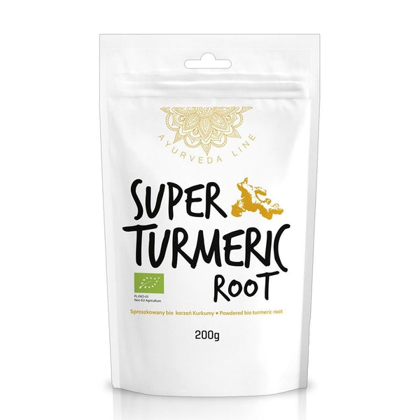  Turmeric - pulbere bio 200g, DIET FOOD