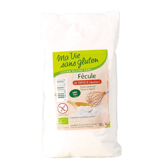 Amidon de tapioca - fara gluten 500g, BIO, Ma vie sans gluten