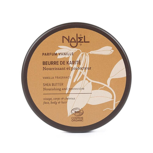  Unt de shea bio cu vanilie 100g, NAJEL