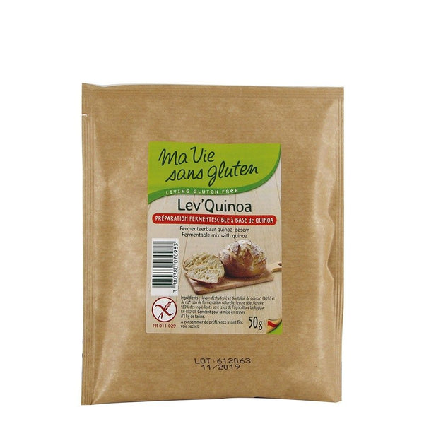  Drojdie maia de quinoa 50g - fara gluten, BIO, Ma Vie Sans Gluten