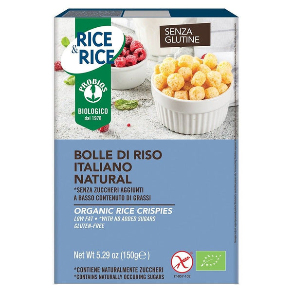  Bilute de orez fara gluten, fara zahar, bio, 150g, Probios