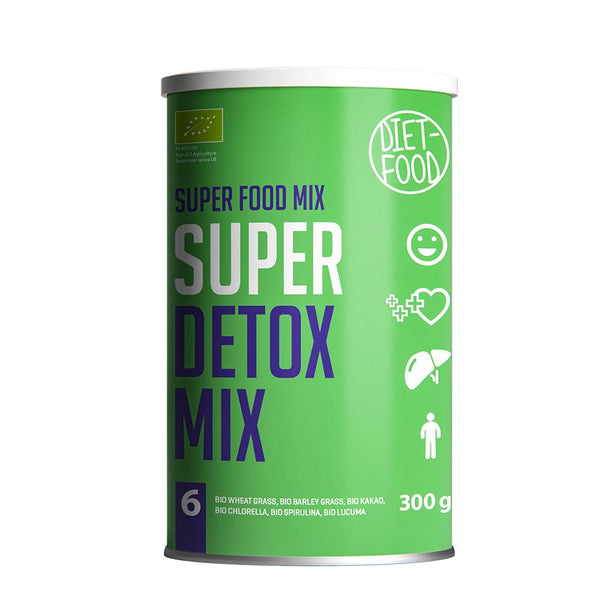  Bio Super Detox Mix pulbere bio 300g, Diet Food