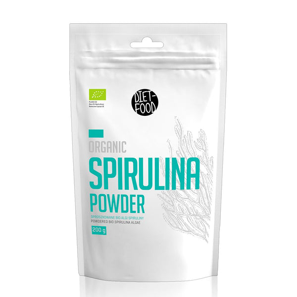  Spirulina - pudra bio 200g, DIET FOOD