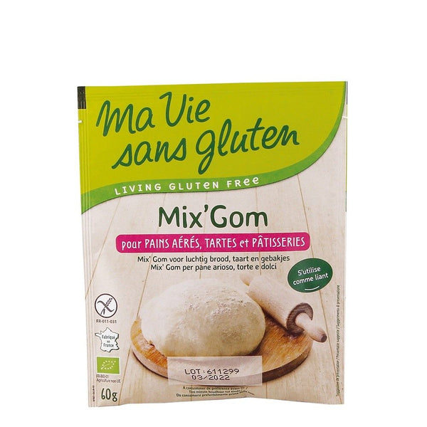  Mix Gom - aditiv afanare fara gluten 60g, BIO, Ma Vie Sans Gluten