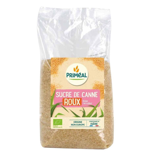 Zahar brun din trestie de zahar 1Kg, BIO, PRIMEAL