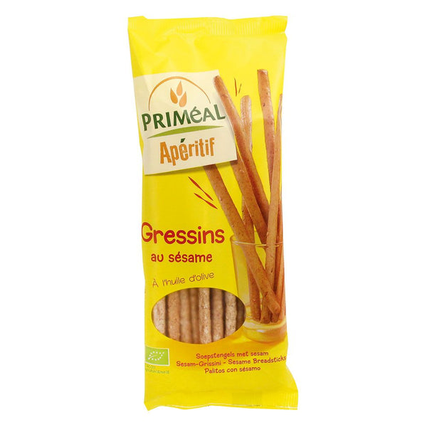  Grisine cu susan bio, 120g, PRIMÉAL