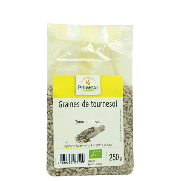  Seminte de floarea soarelui 250g, BIO, PRIMEAL