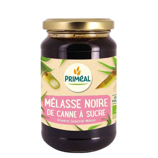  Melasa neagra bio din trestie de zahar 450g ,Primeal