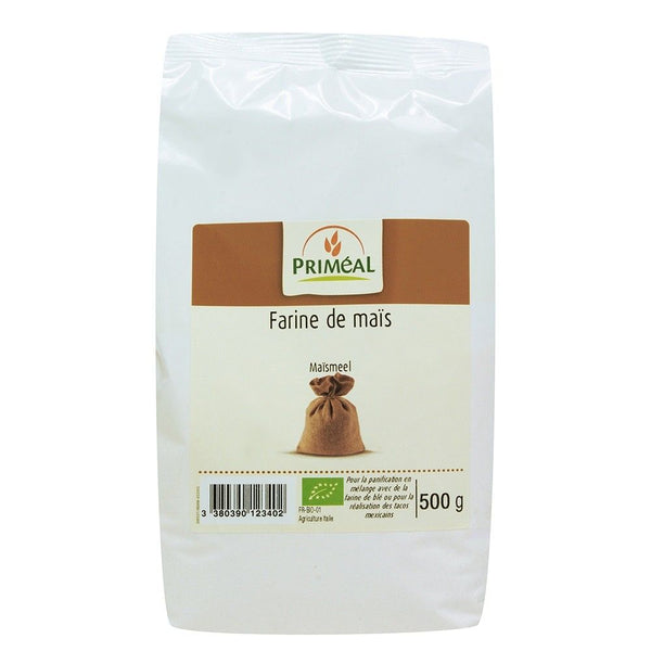  Faina de porumb bio, 500g,Priméal