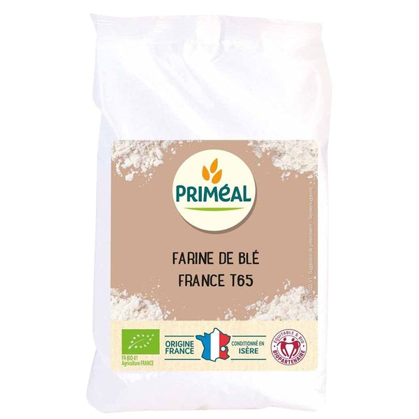  Faina alba de grau T65 bio, 1Kg,  PRIMÉAL