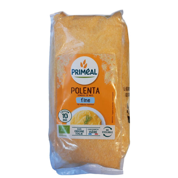  Polenta Bio - Malai grisat fin integral 500g,  Primeal