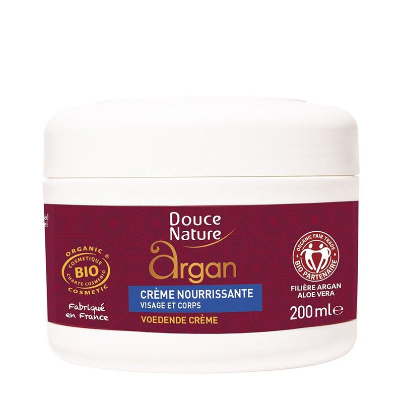 Crema nutritiva cu ulei de argan 200ml, BIO, Douce Nature 1