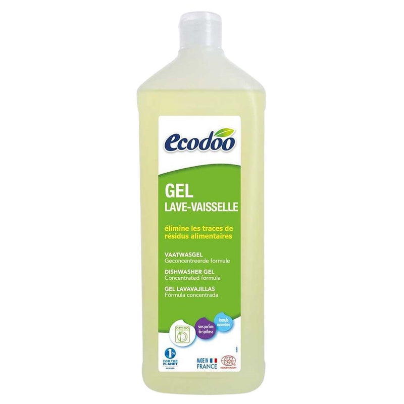 Detergent bio lichid pentru masina de spalat vase 1L,  Ecodoo 1