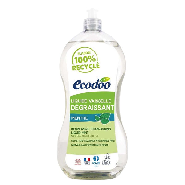  Detergent bio vase ultradegresant cu otet si menta 1L,  Ecodoo