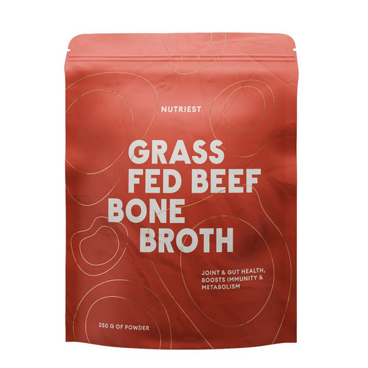 Grass fed - Supa de oase pulbere 250g,  Nutriest