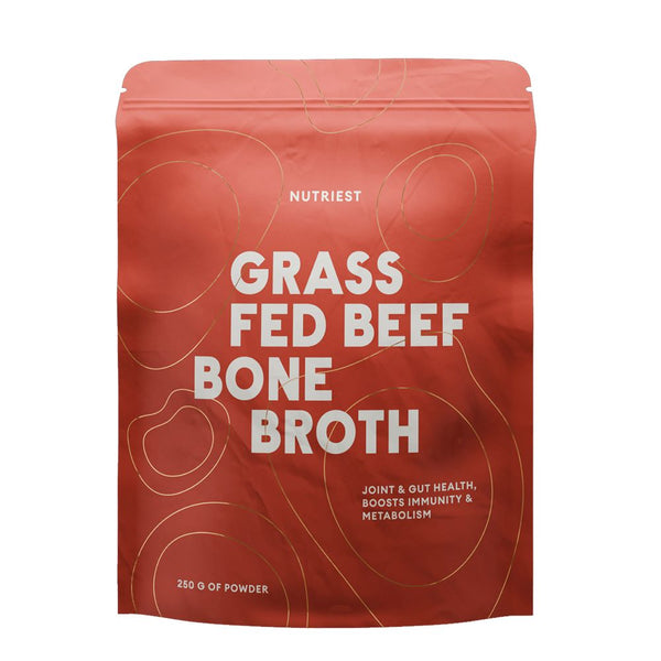  Grass fed - Supa de oase pulbere 250g,  Nutriest