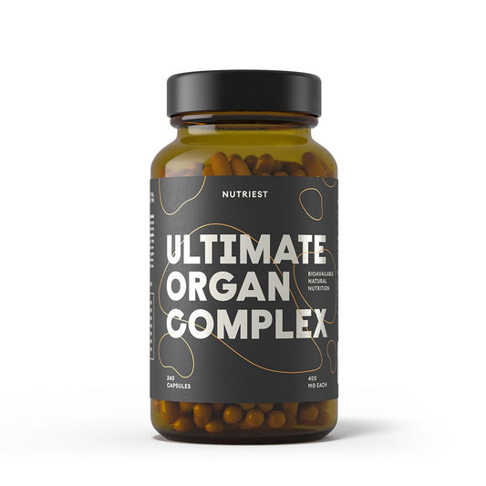 Grass fed Beef ULTIMATE ORGAN COMPLEX  supliment alimentar 240cps, Nutriest